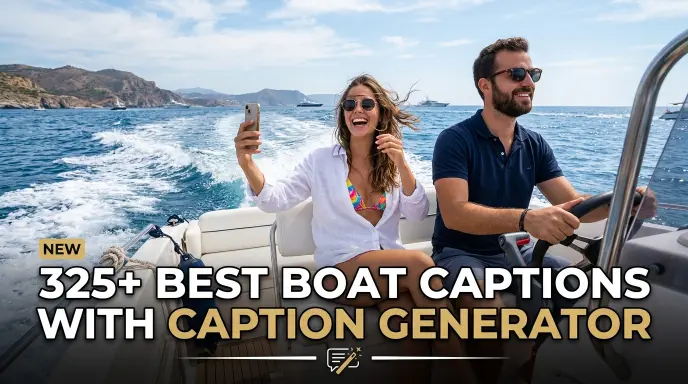 Best Boat Captions With Caption Generator