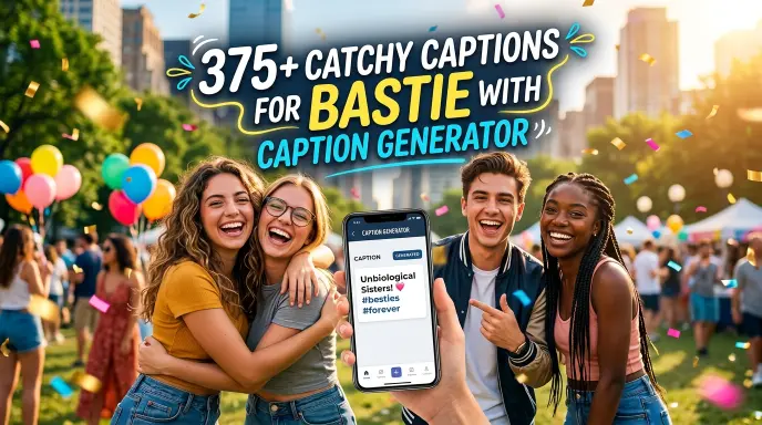 Catchy Captions For Bastie With Caption Generator