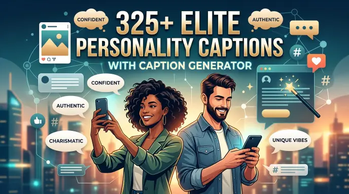 Elite Personality Captions With Caption Generator