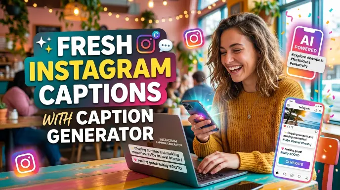 Fresh Instagram Captions With Caption Generator