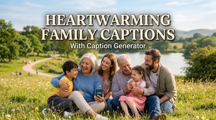 Heartwarming Family Captions With Caption Generator