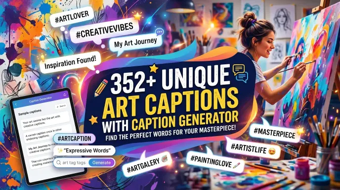Unique Art Captions With Caption Generator