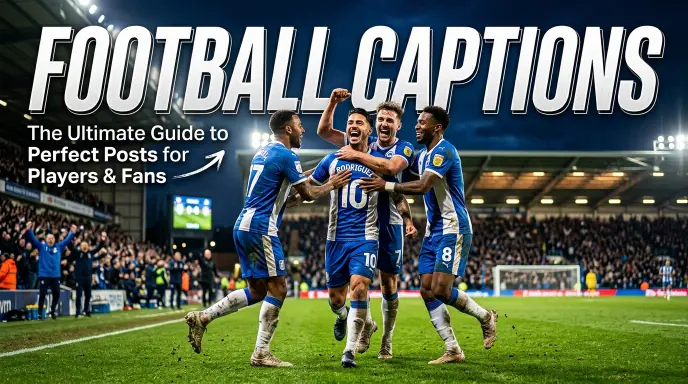Unique Football Captions With Caption Generator